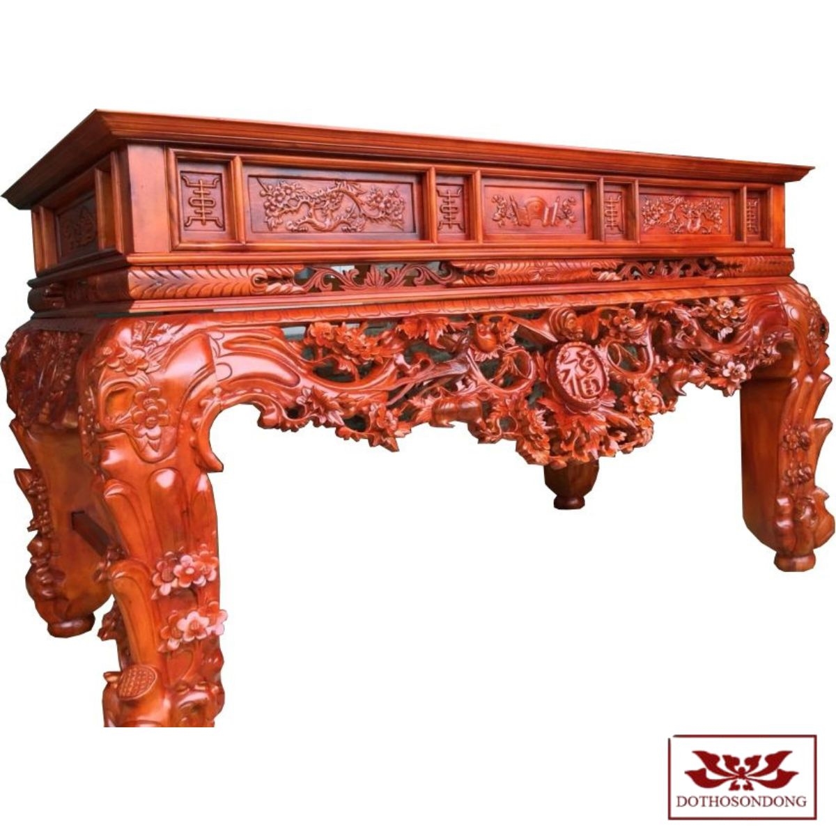 Sập thờ gỗ gụ đỏ