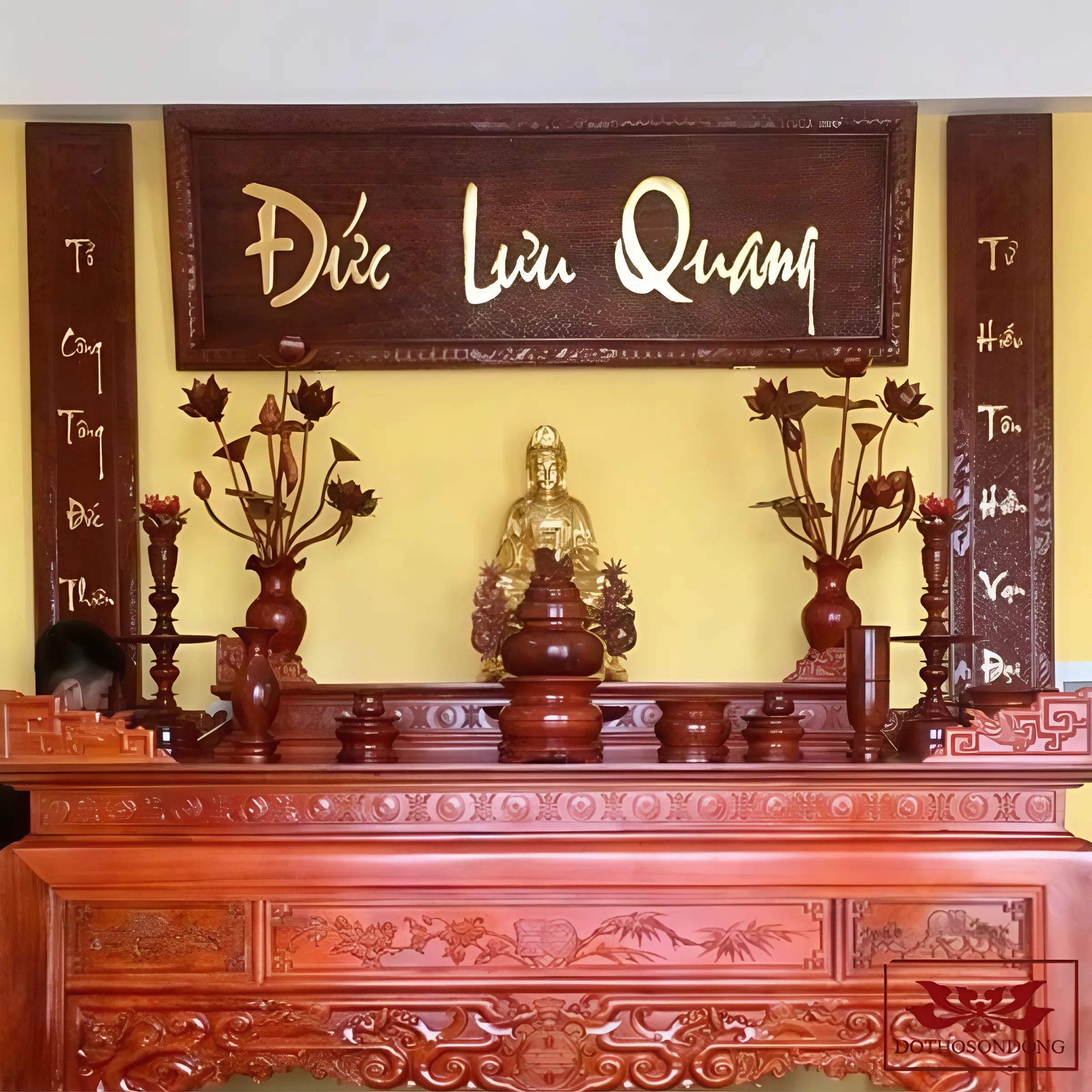 Mẫu hoành phi chữ quốc ngữ