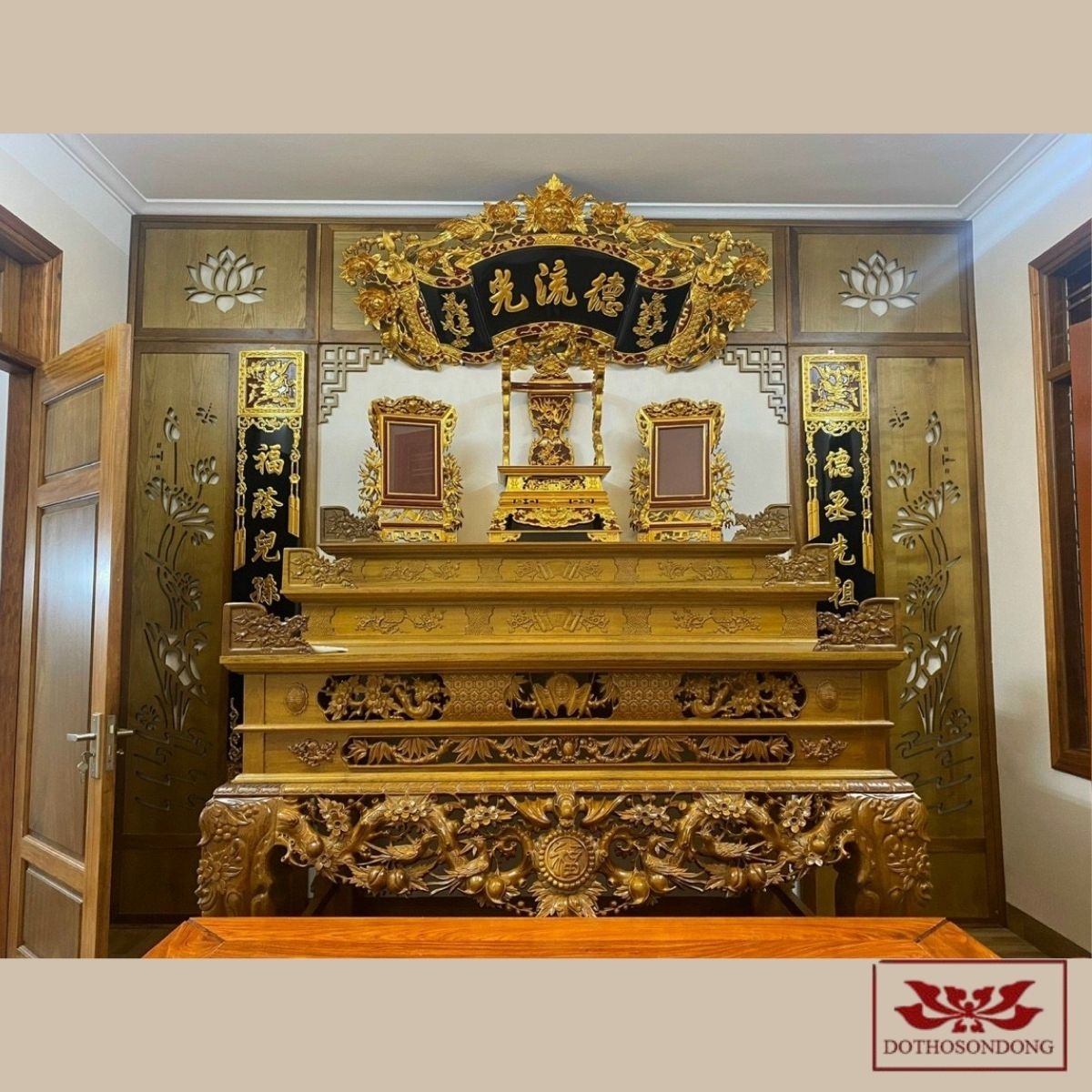 Đội ngũ nghệ nhân tại Đồ thờ Phú Cường chuyên nghiệp