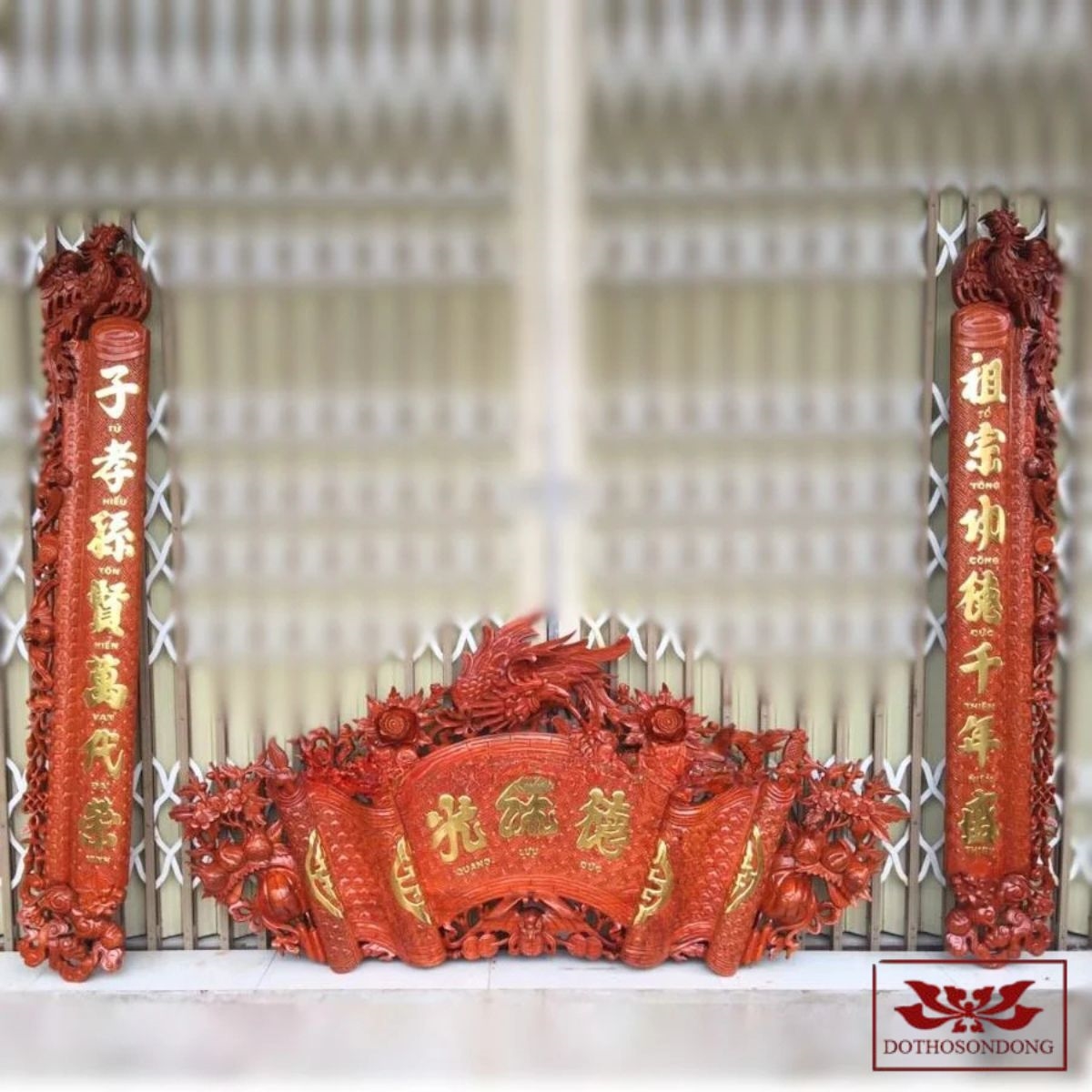 Câu đối bàn thờ mang ý nghĩa vô cùng sâu sắc