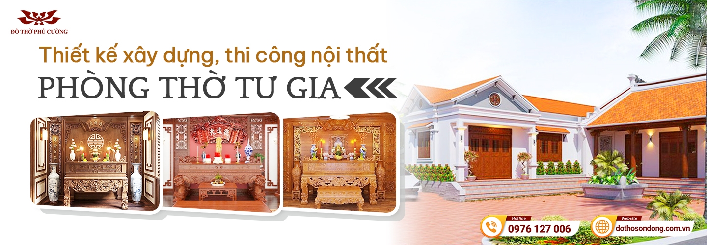 Banner Phòng thờ tư gia