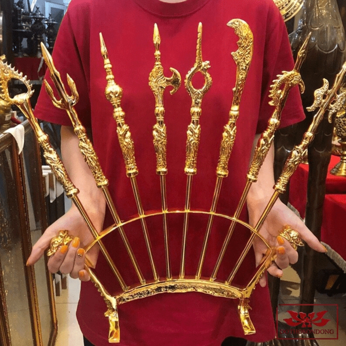 Quy cách tạo bộ bát bửu chấp kích