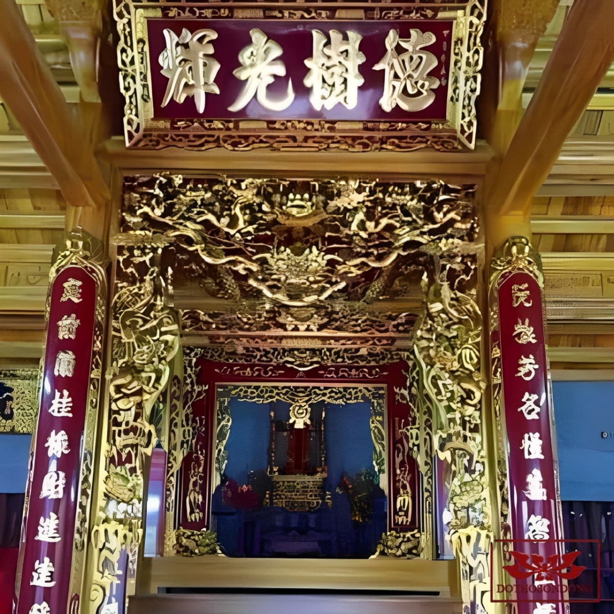 Bộ thiều châu với thiết kế đặc biệt