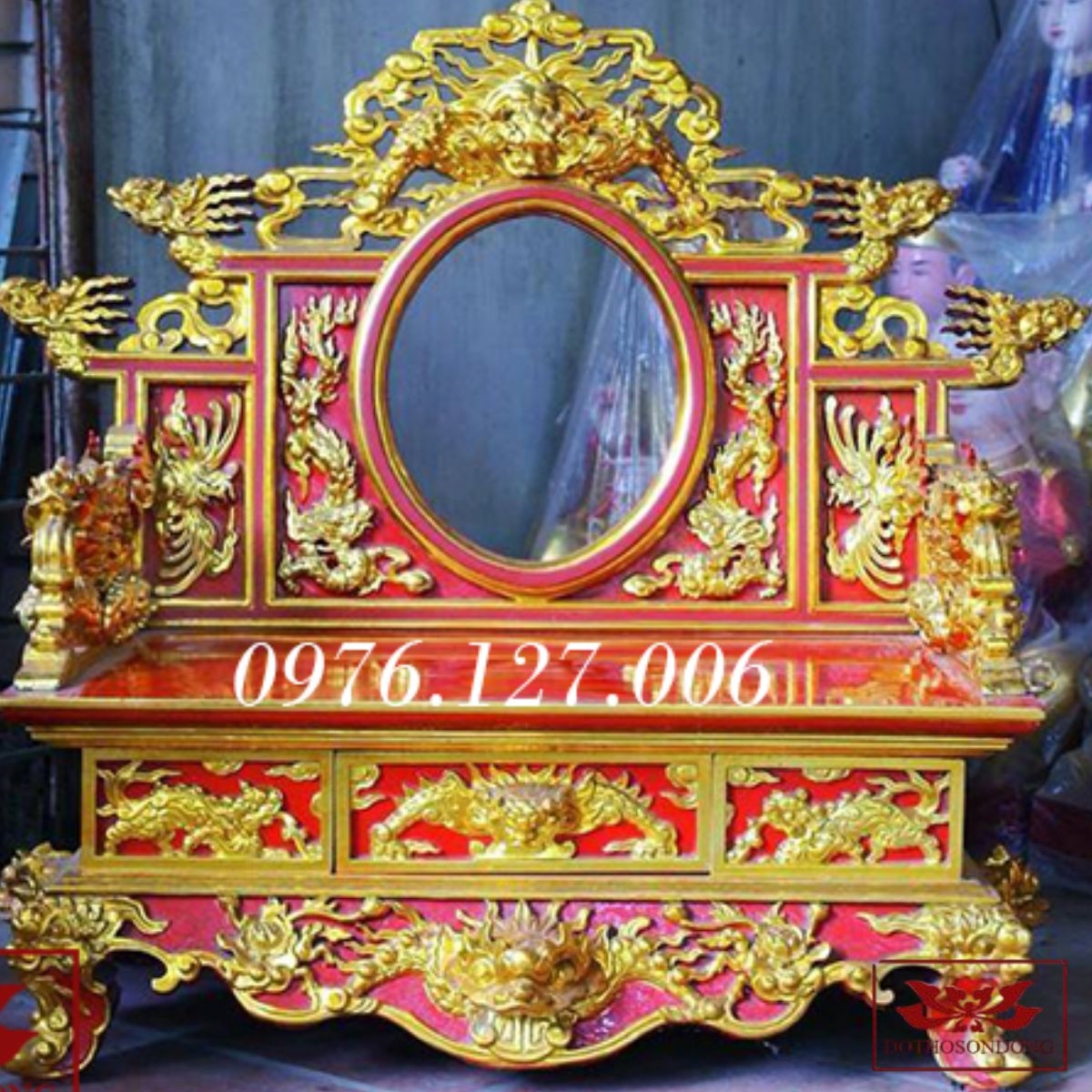 ban hau dong son son thep vang dep mat