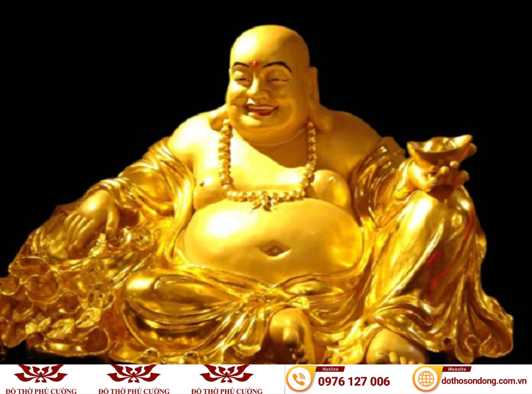 lợi ích khi dát vàng tượng phật