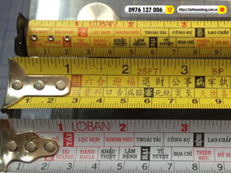 thước Lỗ Ban loại 38,8cm