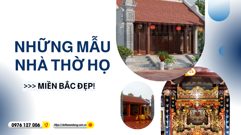 Những mẫu nhà thờ họ miền Bắc đẹp! (1)