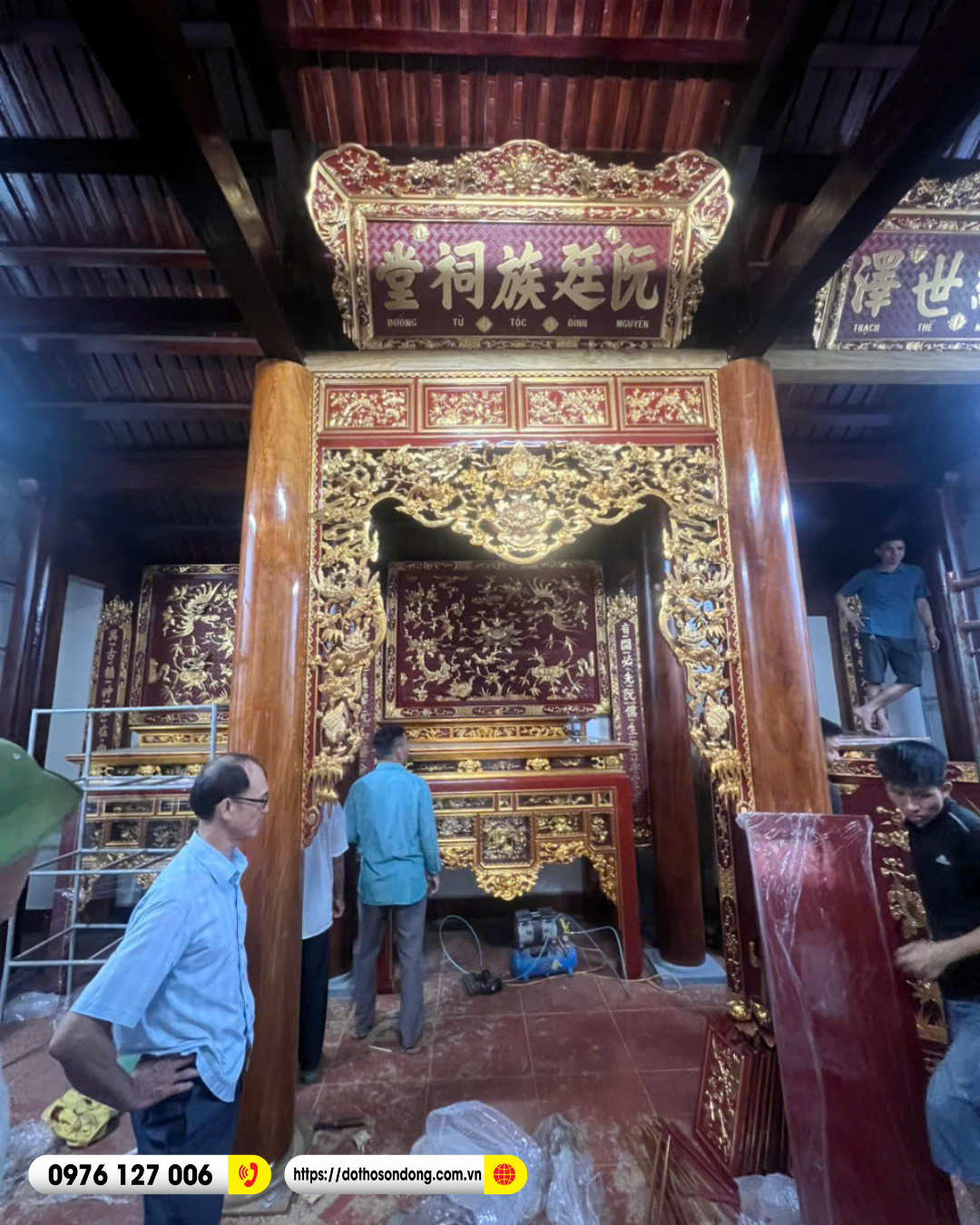nha tho ho nguyen dinh xa binh an huyen loc ha tinh 12