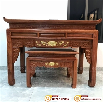 an gian tho go gu hoa sen 1m75 1