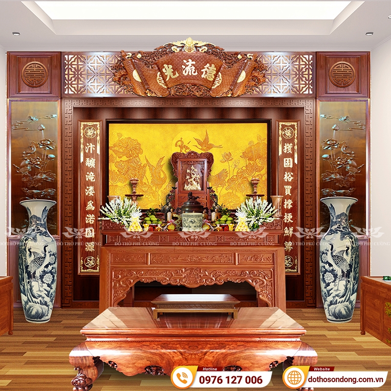 thiet ke noi that phong tho gia tien 1 gian mai bang ms14 3