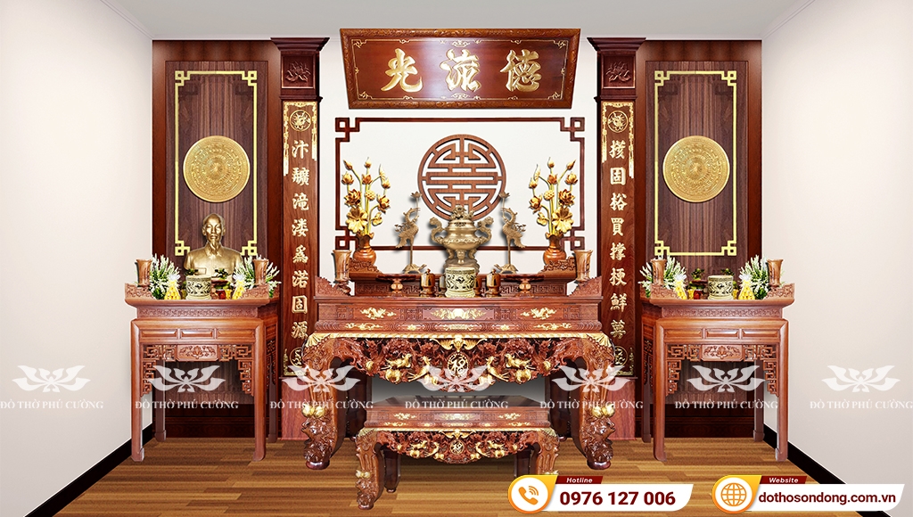 thiet ke noi that phong tho gia tien 3 gian mai bang ms16 4