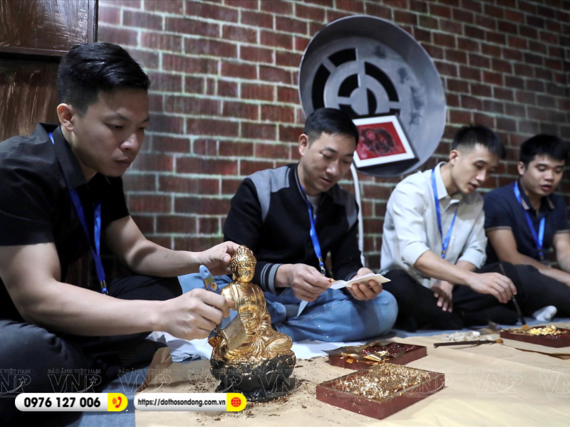 gian hang lang nghe son dong tai festival lang nghe quoc te 6