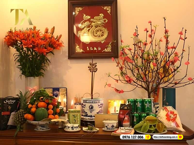 huong dan trang tri ban tho dep ngay tet chuan phong thuy 5 huong dan trang tri ban tho dep ngay tet chuan phong thuy 5